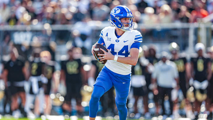 BYU kicker Will Ferrin converts fake field goal against UCF