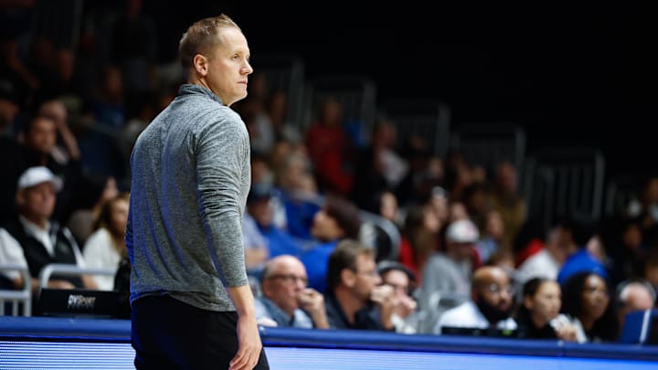 BYU basketball head coach Kevin Young