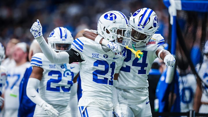 BYU cornerback Nate Johnson in Alamo Bowl win over Colorado BYU cornerback Nate Johnson in Alamo Bowl win over Colorado