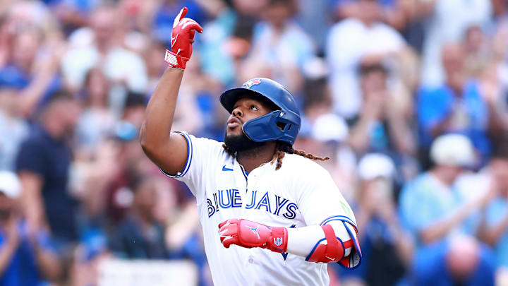 Vladimir Guerrero Jr. conectó jonrón a su regreso como campeón del Home Run Derby 