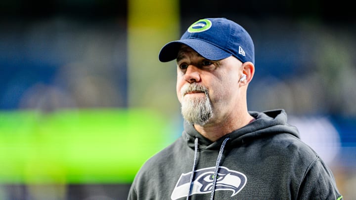 Ryan Grubb with the Seattle Seahawks