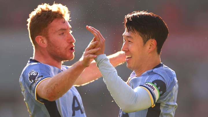 Dejan Kulusevski (left) and Son Heung-min have both been near ever-presents for Tottenham this season