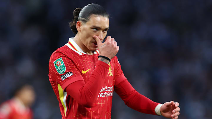 Darwin Nunez's role at Liverpool has reduced this season