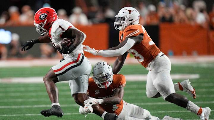 Georgia and Texas's game had playoff preview written all over it.
