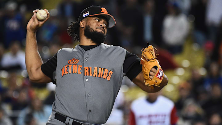 Kenley Jansen es una de las grandes figuras de Países Bajos Kenley Jansen es una de las grandes figuras de Países Bajos