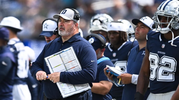 Dallas Cowboys head coach Mike McCarthy Dallas Cowboys head coach Mike McCarthy