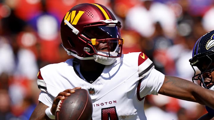 Washington Commanders quarterback Josh Johnson