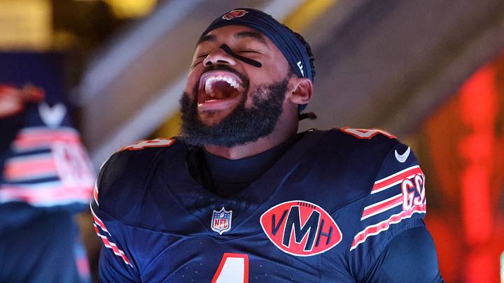 Chicago Bears running back D'Andre Swift
