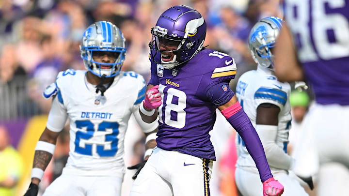 Minnesota Vikings WR Justin Jefferson vs. Detroit Lions