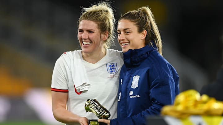 Millie Bright and Alexia Putellas shared the golden boot at the inaugural Arnold Clark Cup 