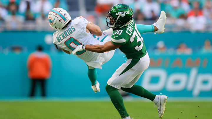 NY Jets cornerback Michael Carter II