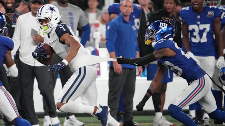 Dallas Cowboys wide receiver Jalen Tolbert Dallas Cowboys wide receiver Jalen Tolbert