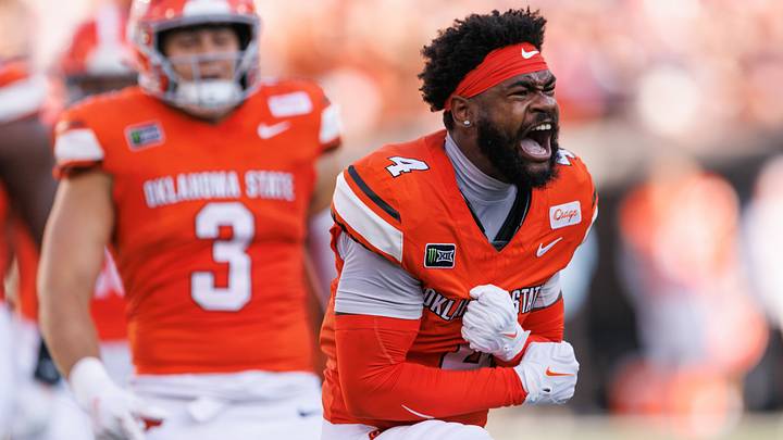 Oklahoma State Cowboys cornerback Mo Horn. Oklahoma State Cowboys cornerback Mo Horn.