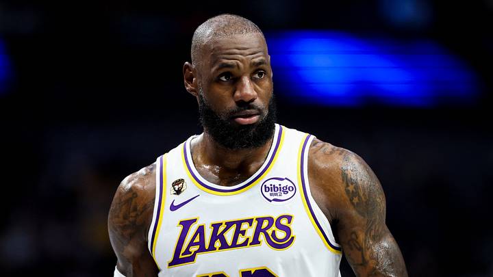 Former Los Angeles Lakers forward LeBron James.