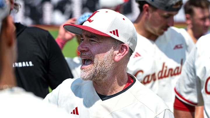 Louisville baseball head coach Dan McDonnell