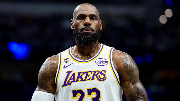 Los Angeles Lakers forward LeBron James.