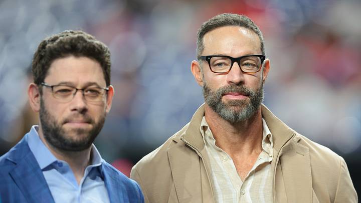 Miami Marlins general manager Gabe Kapler (right) and president of baseball operations Peter Bendix Credit: Sam Navarro-Imagn Images Miami Marlins general manager Gabe Kapler (right) and president of baseball operations Peter Bendix Credit: Sam Navarro-Imagn Images