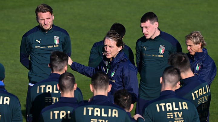 El posible once de Mancini