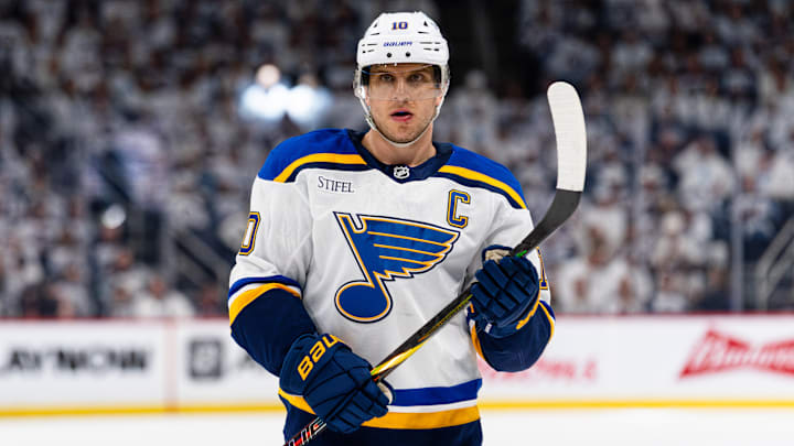 St Louis Blues v Winnipeg Jets - Game One