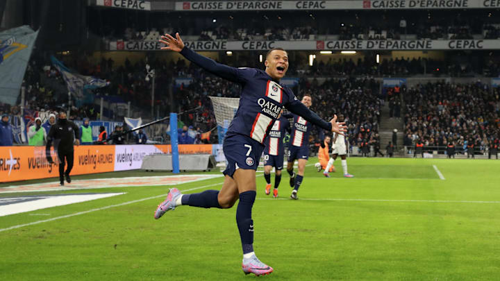 Kylian Mbappé schoss PSG mit einem Doppelpack zum Sieg gegen OM