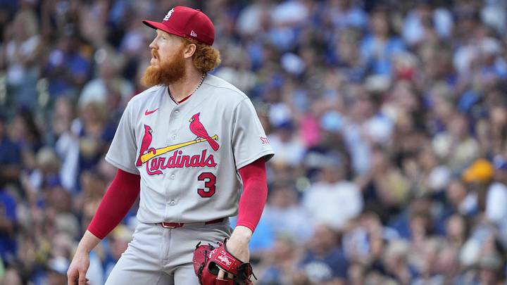 St. Louis Cardinals pitcher Dustin May