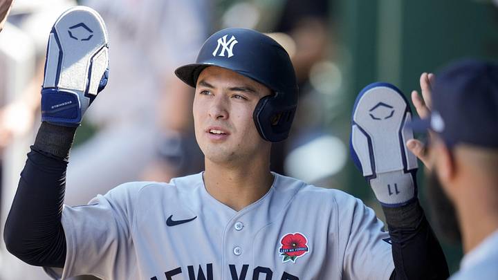 New York Yankees shortstop Anthony Volpe. New York Yankees shortstop Anthony Volpe.