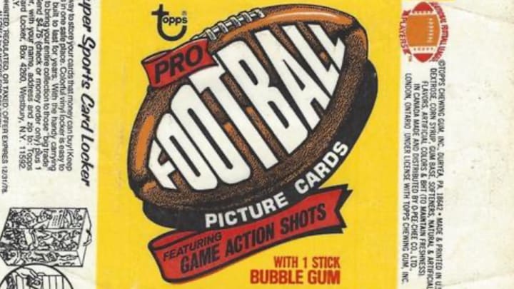 1977 Topps Football Wax Wrapper 1977 Topps Football Wax Wrapper