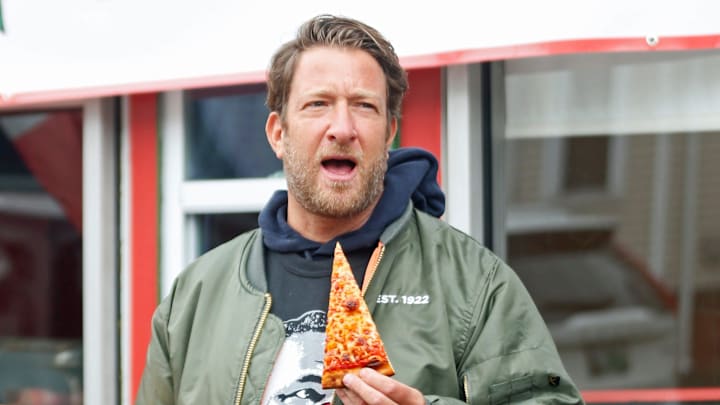 Barstool Sports founder and pizza influencer Dave Portnoy went on a four-shop tour of RI pizza places Thursday and stopped at Francesco's on Hope St. after owner Frank Schiavone got Portnoy's attention with some confident signage.