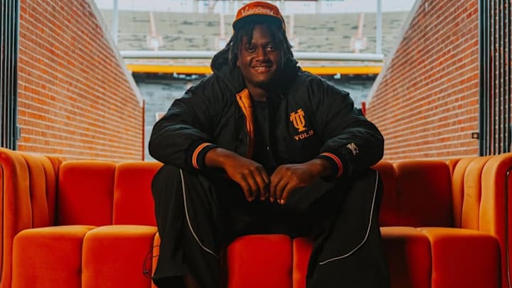 JB Shabazz on his Tennessee Volunteers official visit
