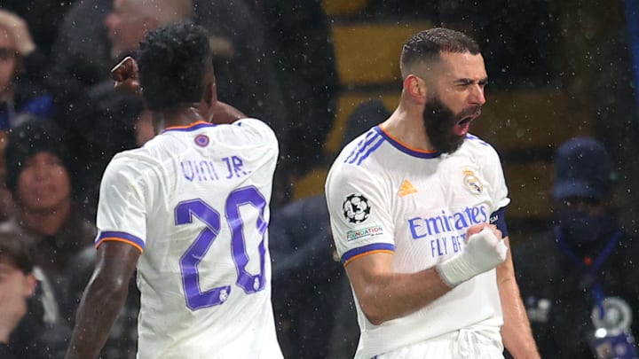 Benzema y Vinicius Jr. fueron un dolor de cabeza para el Chelsea