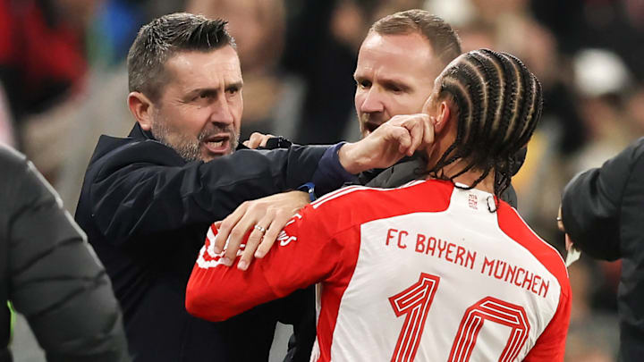 Leroy Sané und Nenad Bjelica