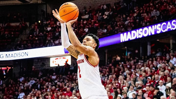 Wisconsin Badgers senior Nick Boyd finished with 32 points and nine assists in a 96-87 victory over Rutgers on Jan.17, 2026.