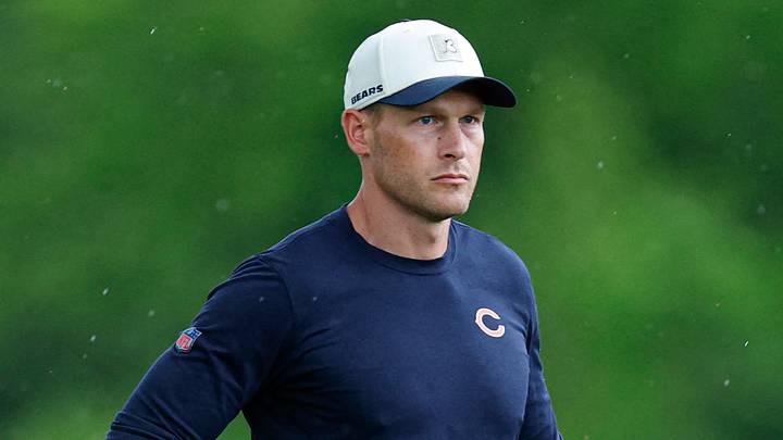 Chicago Bears head coach Ben Johnson