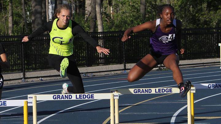 Katie Blue (left) of Grand Ledge.
