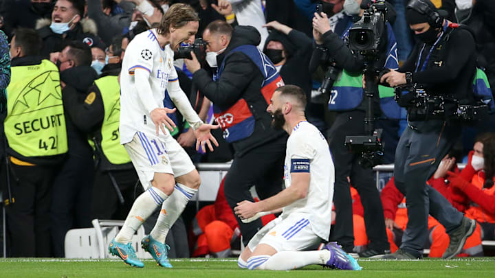 Ein kongeniales Duo: Luka Modric und Karim Benzema