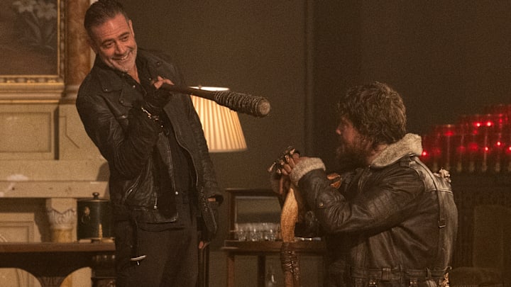 Jeffrey Dean Morgan as Negan - The Walking Dead: Dead City _ Season 2, Episode 1 - Photo Credit: Robert Clark/AMC