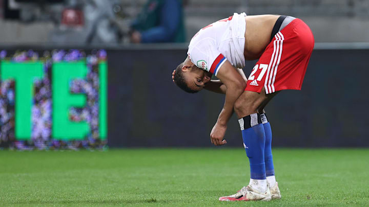 Der Pechvogel der bisherigen Saison beim HSV: Josha Vagnoman