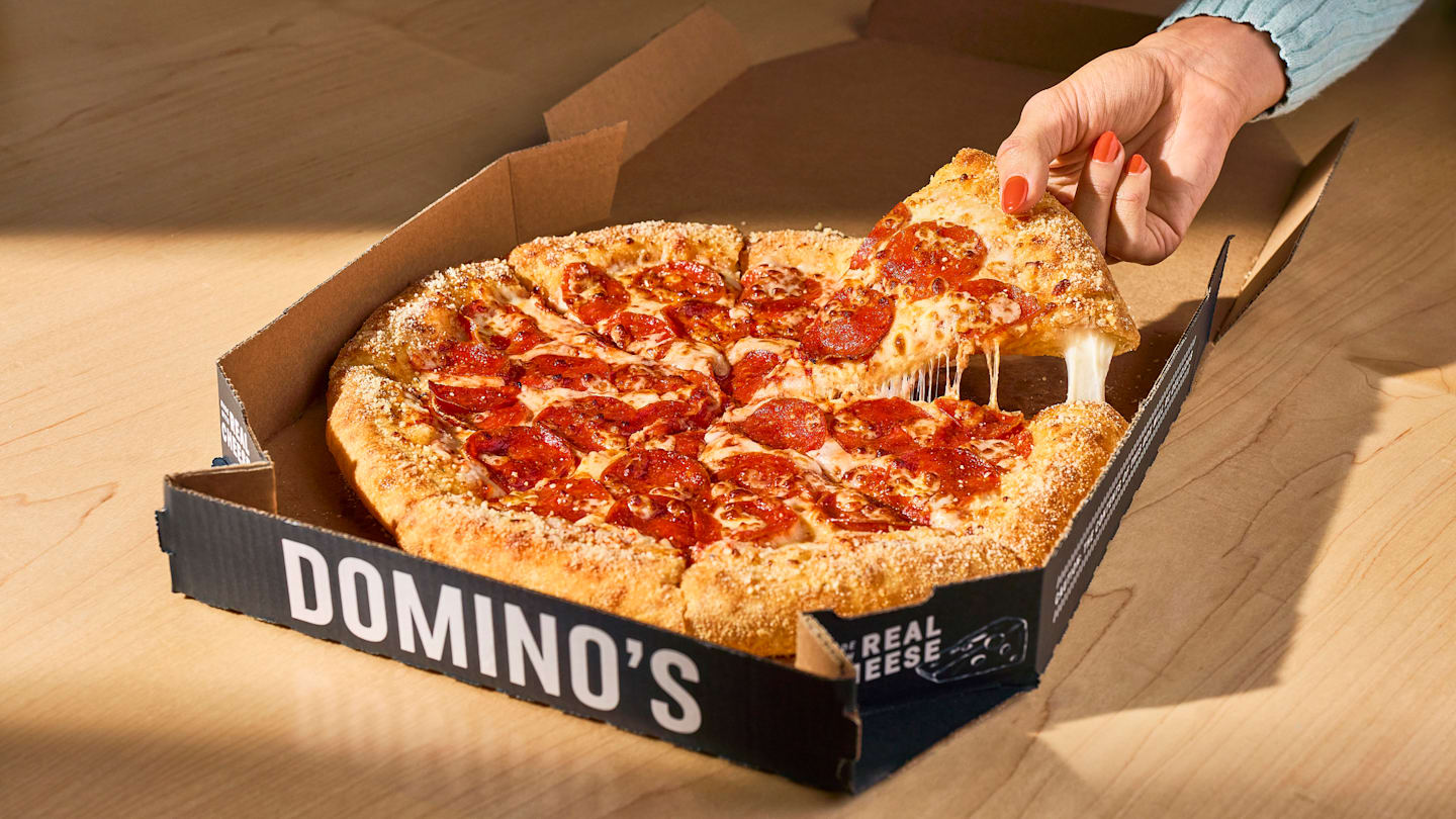 Domino's loads up the cheese with first-ever Parmesan Stuffed Crust