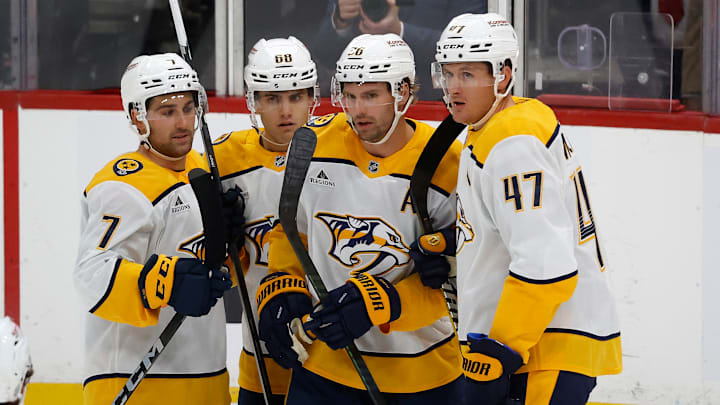 Nashville Predators v Florida Panthers - Game 1