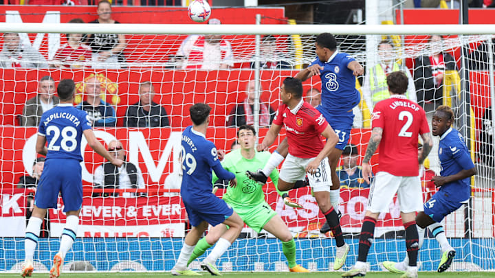 Casemiro brilhou em mais um jogo do United.
