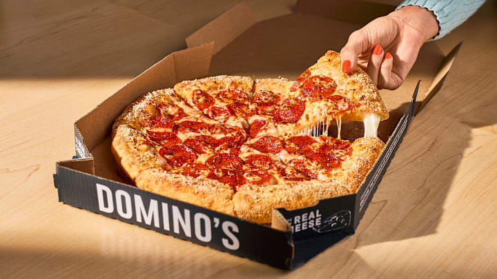 Domino's Parmesan Stuffed Crust