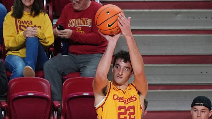 Iowa State forward Milan Momcilovic was on NBA radars after his freshman season, but stagnated last year. Iowa State forward Milan Momcilovic was on NBA radars after his freshman season, but stagnated last year.