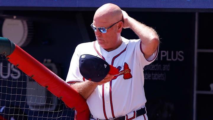 Atlanta Braves manager Brian Snitker