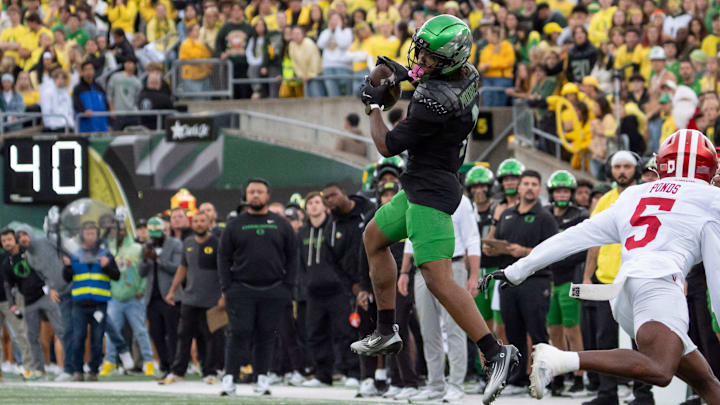 The Ducks go into Iowa's Kinnick Stadium missing two of their dynamic, explosive playmakers. Next man up doesn't quite cover it.
