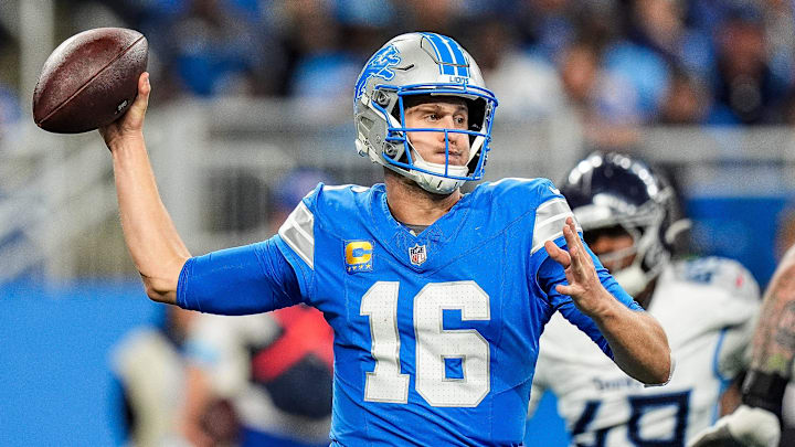 Detroit Lions quarterback Jared Goff.