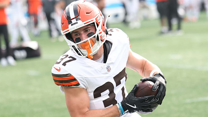 Cleveland Browns wide. receiver Luke Floriea Cleveland Browns wide. receiver Luke Floriea