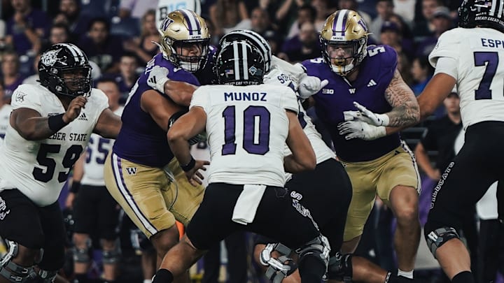 Sebastian Valdez (50) and Zach Durfee were supposed to be a 1-2 punch on the defense, but injuries have hurt this effort. 