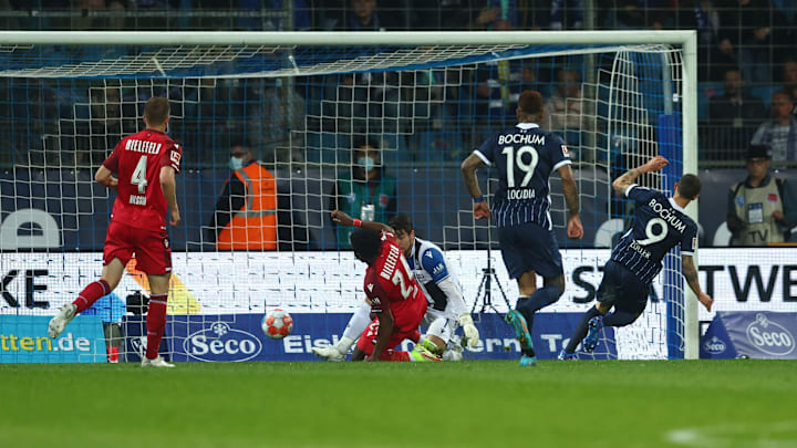 Hier fiel der Treffer zum Endstand Hier fiel der Treffer zum Endstand