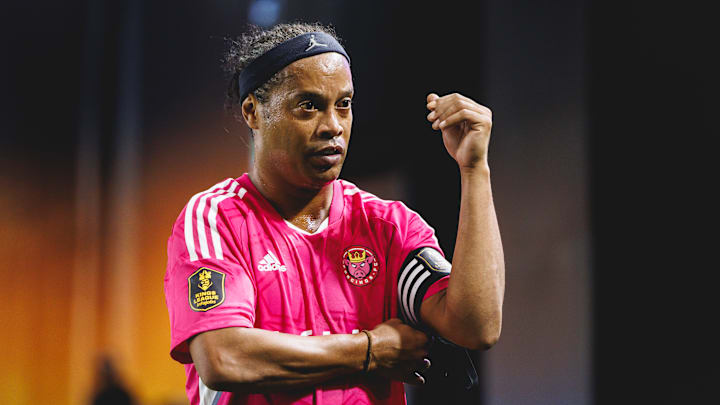 Ronaldinho ha sido un embajador del fútbol, se presenta a muchos eventos relacionados al deporte