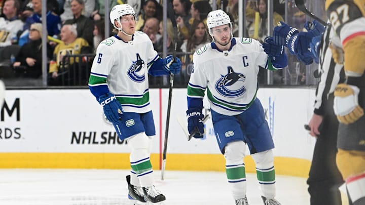 Vancouver Canucks v Vegas Golden Knights